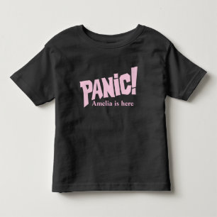 Bebé Camiseta de chicas con nombre de pánico
