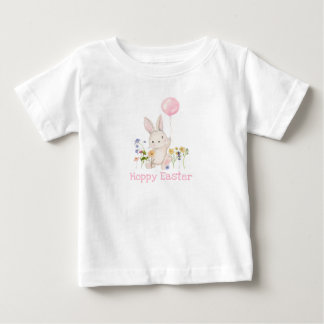Bebé Camiseta de Chicas de conejo de Pascua