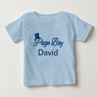 Bebé Camiseta de chico de página a Personalizar