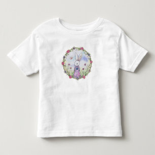 Bebé Camiseta de conejito de Pascua para niños pequeños
