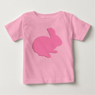 Bebé Camiseta de conejo de pascua de montaña de Punto P