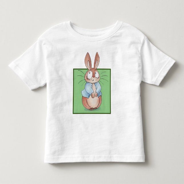 Bebé Camiseta de conejo lindo - Tee gráfico de conejo a (Anverso)