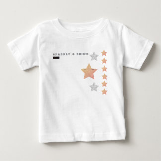 BEBÉ CAMISETA DE CONEXIÓN DE DESACTIVO Y DE BRILLO