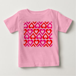 Bebé Camiseta de corazón abierto
