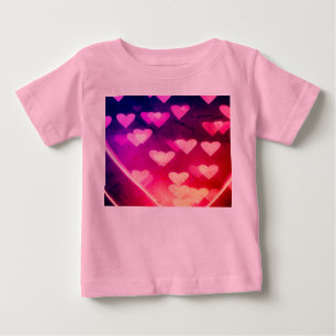 Bebé Camiseta de Corazón Roto