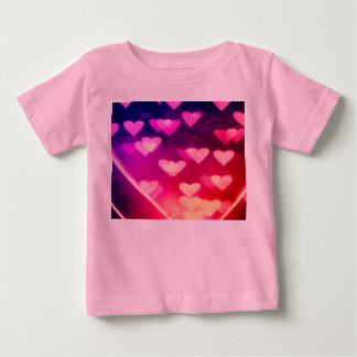 Bebé Camiseta de Corazón Roto