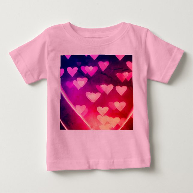 Bebé Camiseta de Corazón Roto (Anverso)