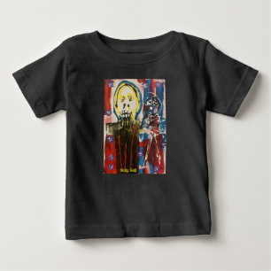 Bebé Camiseta de cráneo Skully