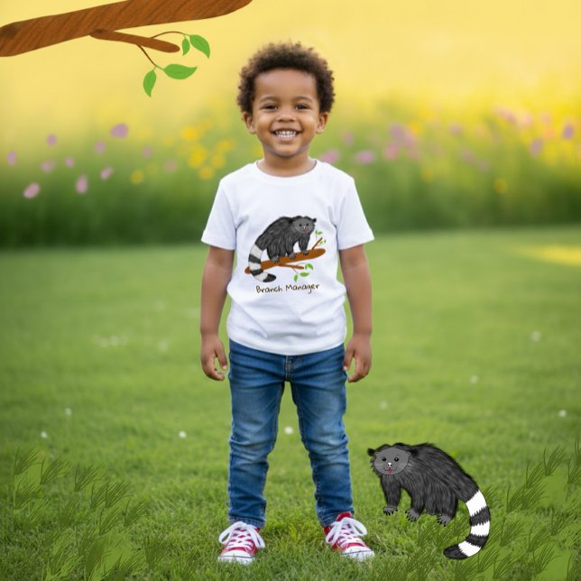 Bebé Camiseta de Crías de Binturong Adorables (Subido por el creador)