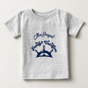 Bebé Camiseta de crucero a juego para vacaciones famili
