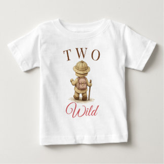 Bebé Camiseta de cumpleaños con diseño explorador boho