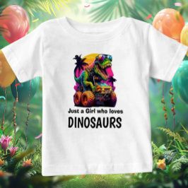 Bebé Camiseta de cumpleaños de Dino para tu pequeño