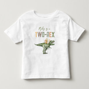 Bebé Camiseta de cumpleaños de dos T-Rex