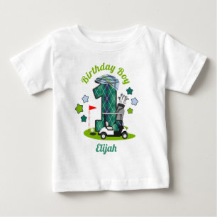 Bebé Camiseta de cumpleaños de golf para niño Camiseta 