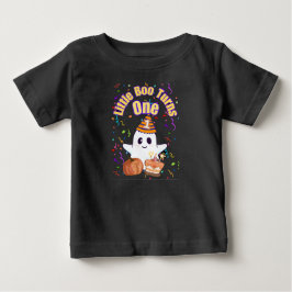Bebé Camiseta de cumpleaños de Halloween linda para el 