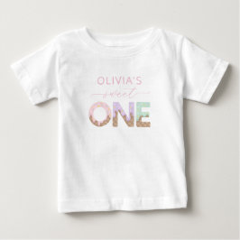 Bebé Camiseta de Cumpleaños de Helado Sweet One