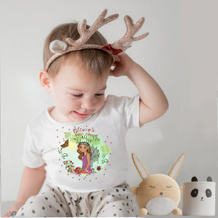 Bebé Camiseta de cumpleaños de niña de cuento de hadas 