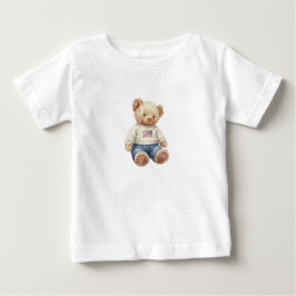 Bebé Camiseta de cumpleaños de osito de peluche para ge