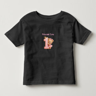Bebé Camiseta de Cumpleaños para Niña de Un Año Princes