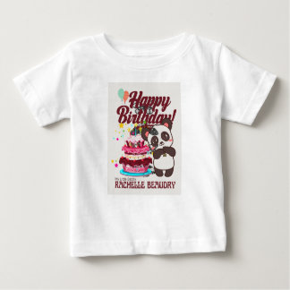 Bebé camiseta de cumpleaños para niños