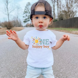 Bebé Camiseta de cumpleaños para un niño feliz