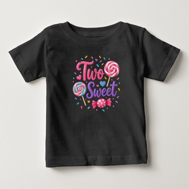 Bebé Camiseta de cumpleaños para un pequeño de dos años (Anverso)