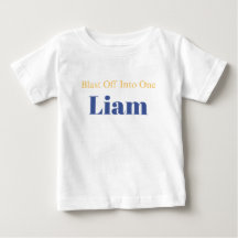 Camiseta de cumpleaños personalizada con despegue