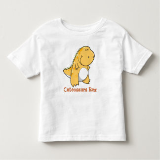 Bebé Camiseta de Cuteosaurs del dinosaurio de Rex del