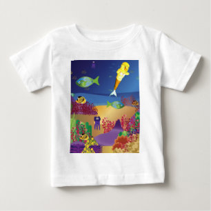 Bebé Camiseta de Danni la Sirena