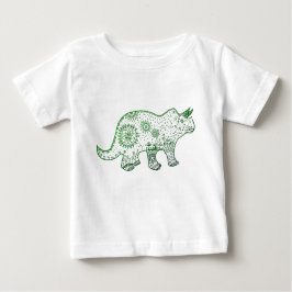 Bebé Camiseta de dibujo de dinosaurios