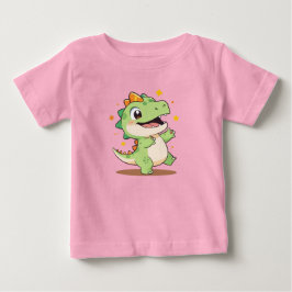 Bebé Camiseta de dinosaurio bailarín