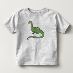 Bebé Camiseta de dinosaurio de cuello largo lindo para