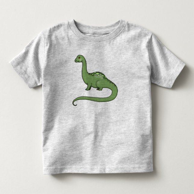 Bebé Camiseta de dinosaurio de cuello largo lindo para  (Anverso)