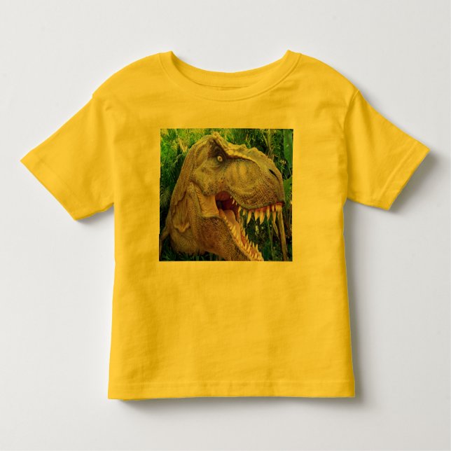 Bebé Camiseta de dinosaurio para niños (Anverso)