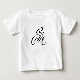 Bebé Camiseta de diseño de ciclismo de bicicleta