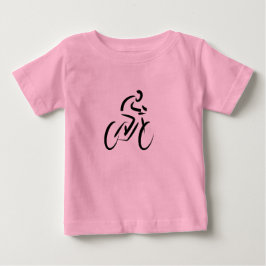 Bebé Camiseta de diseño de ciclismo de bicicleta