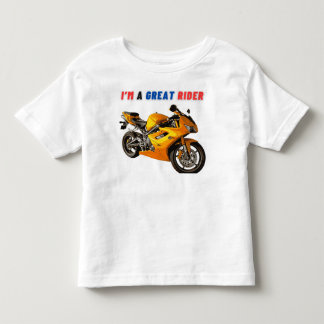 Bebé Camiseta de diseño de motociclista personalizada P