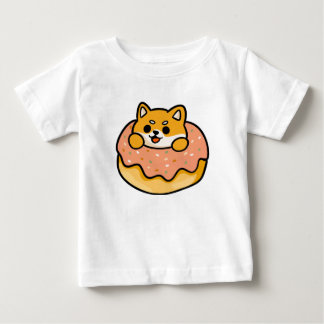 Bebé Camiseta de donut de perro lindo – Regalo de cacho