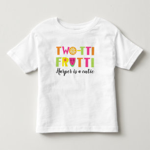 Bebé Camiseta de dos tii Frutti
