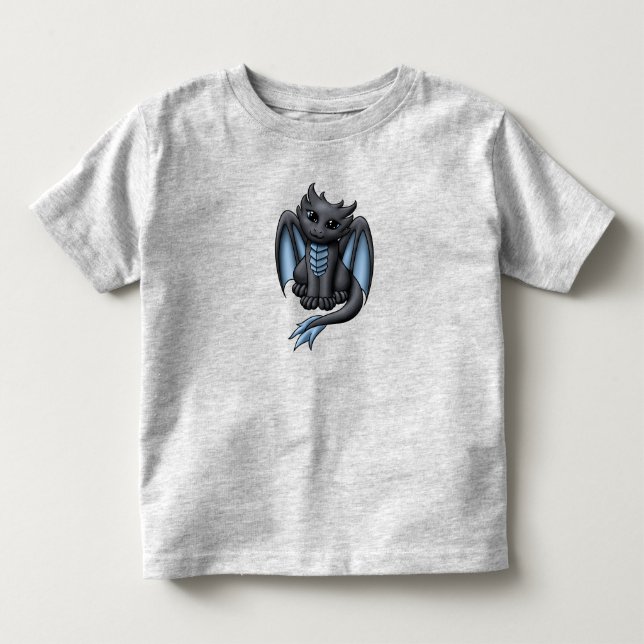 Bebé Camiseta de dragón linda (Anverso)
