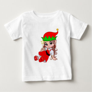 Bebé Camiseta de elfa hada linda
