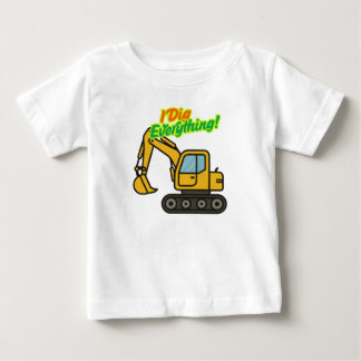 Bebé Camiseta De Excavator Para Niños - "¡Lo Cavo todo!