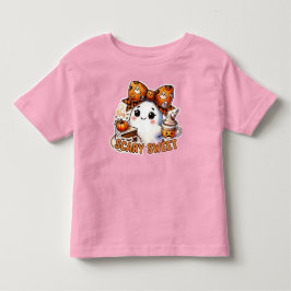 Bebé Camiseta de fantasma de Halloween linda y espeluzn