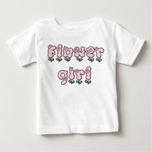 Bebé Camiseta de Flower Girl