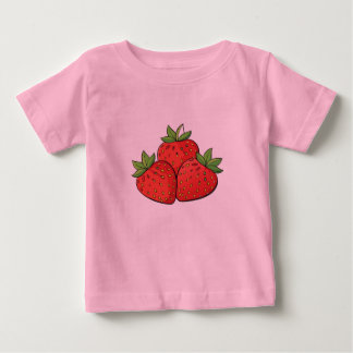 Bebé Camiseta de fresa para niños pequeños
