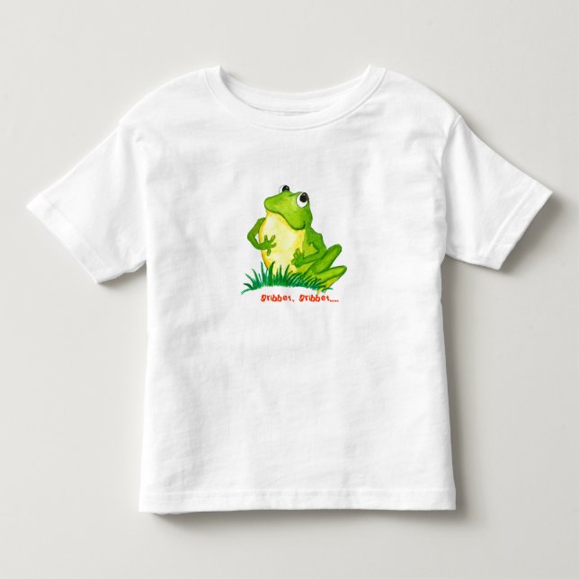 Bebé Camiseta de Frog Toddler (Anverso)