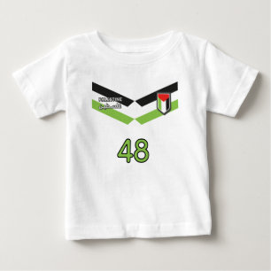 Bebé Camiseta de fútbol de Palestina Handala nombre per