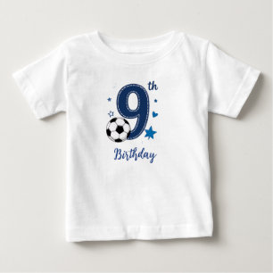 Bebé Camiseta de fútbol para niños pequeños por su 9º c