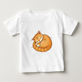 Bebé Camiseta de gato atigrado naranja lindo - Regalo p