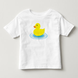 Bebé Camiseta de goma del volante del niño del pato